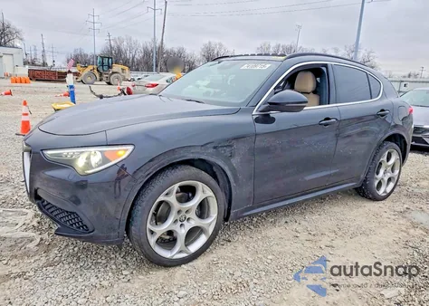 2023 Alfa Romeo Stelvio Ti z USA, uszkodzony, nr VIN ZASPAKBN9P7D64216